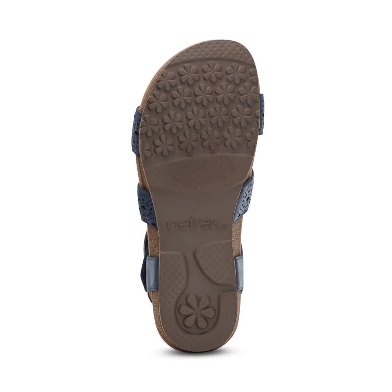 AETREX LILLY NAVY CUTOUT