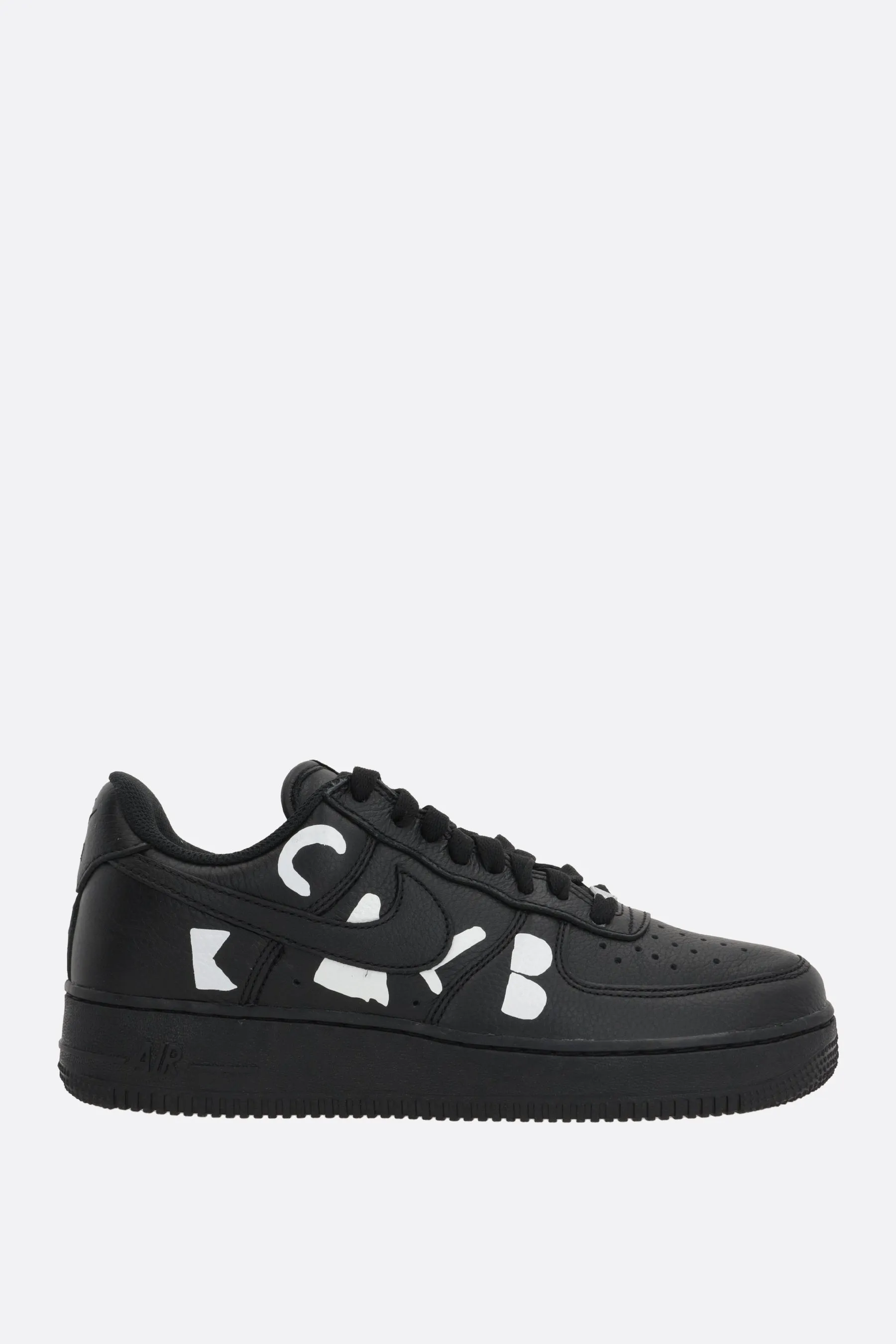 Air Force 1 sneakers in grainy leather