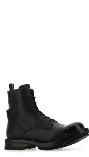 Alexander McQueen Wander Lace-Up Boots