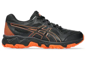 ASICS KID'S GEL TRIGGER 12 TX GS BLACK/ORANGE TRAINING SHOES