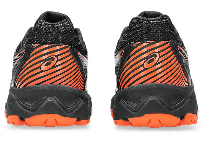 ASICS KID'S GEL TRIGGER 12 TX GS BLACK/ORANGE TRAINING SHOES