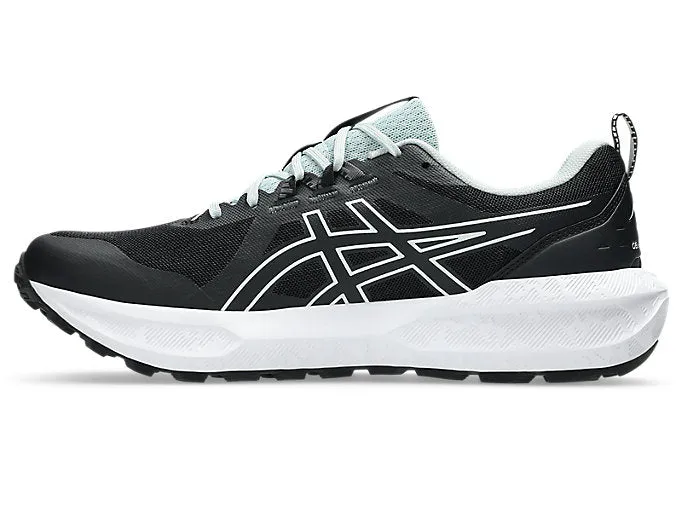 ASICS MEN'S GEL SONOMA 8 BLACK/LAKE GREY TRAIL RUNNING SHOES