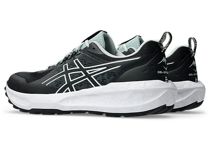 ASICS MEN'S GEL SONOMA 8 BLACK/LAKE GREY TRAIL RUNNING SHOES