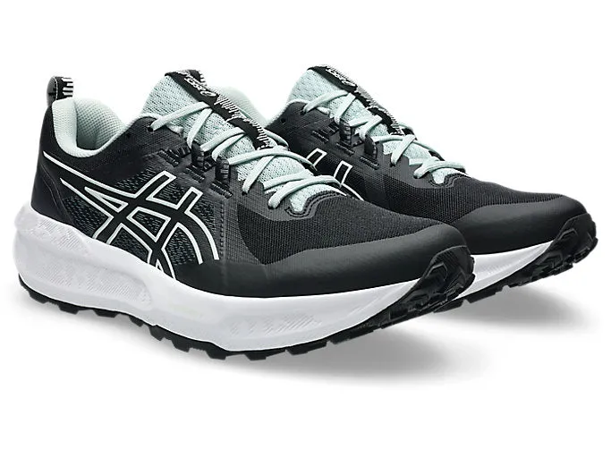 ASICS MEN'S GEL SONOMA 8 BLACK/LAKE GREY TRAIL RUNNING SHOES