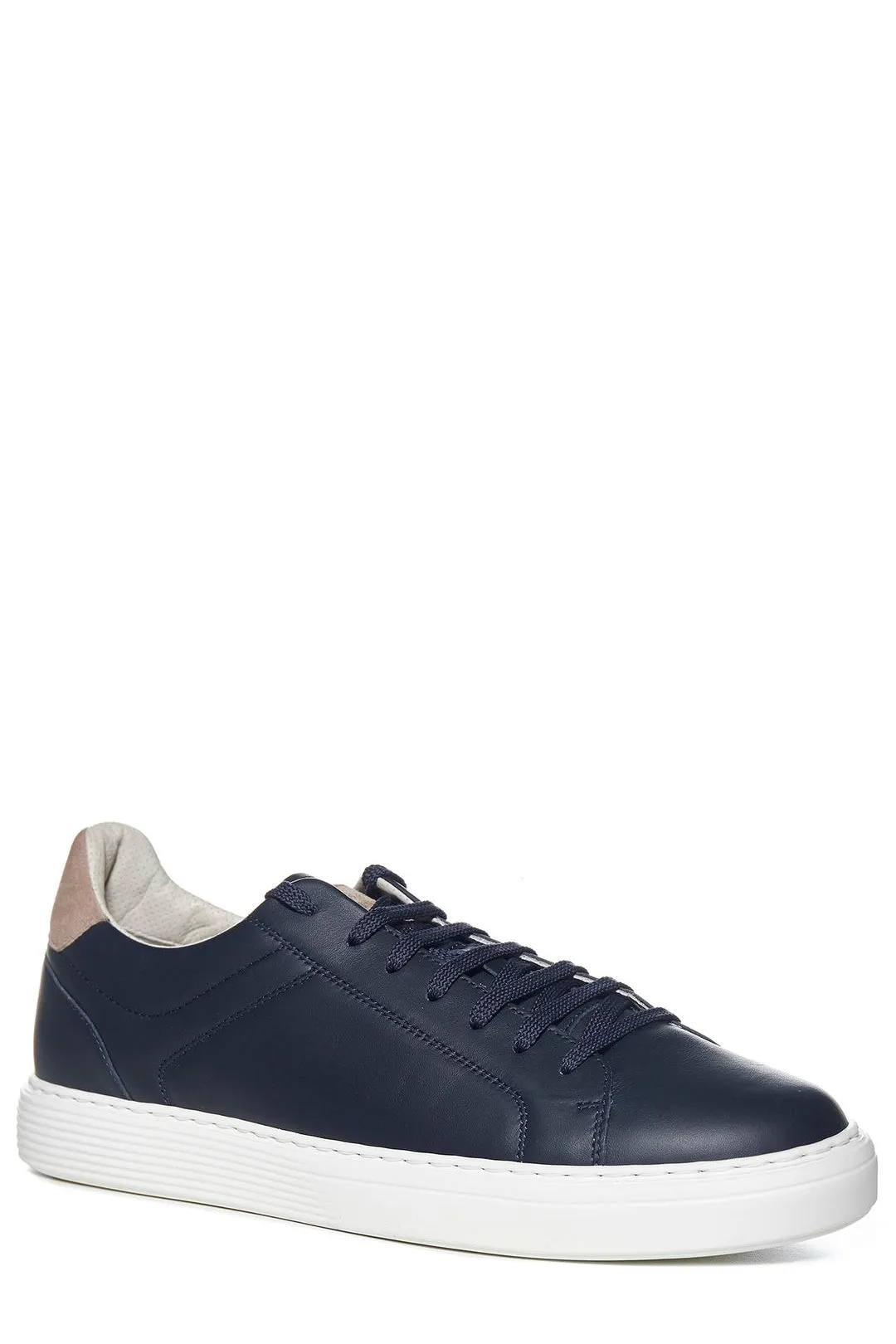 Brunello Cucinelli Logo Patch Low-Top Sneakers