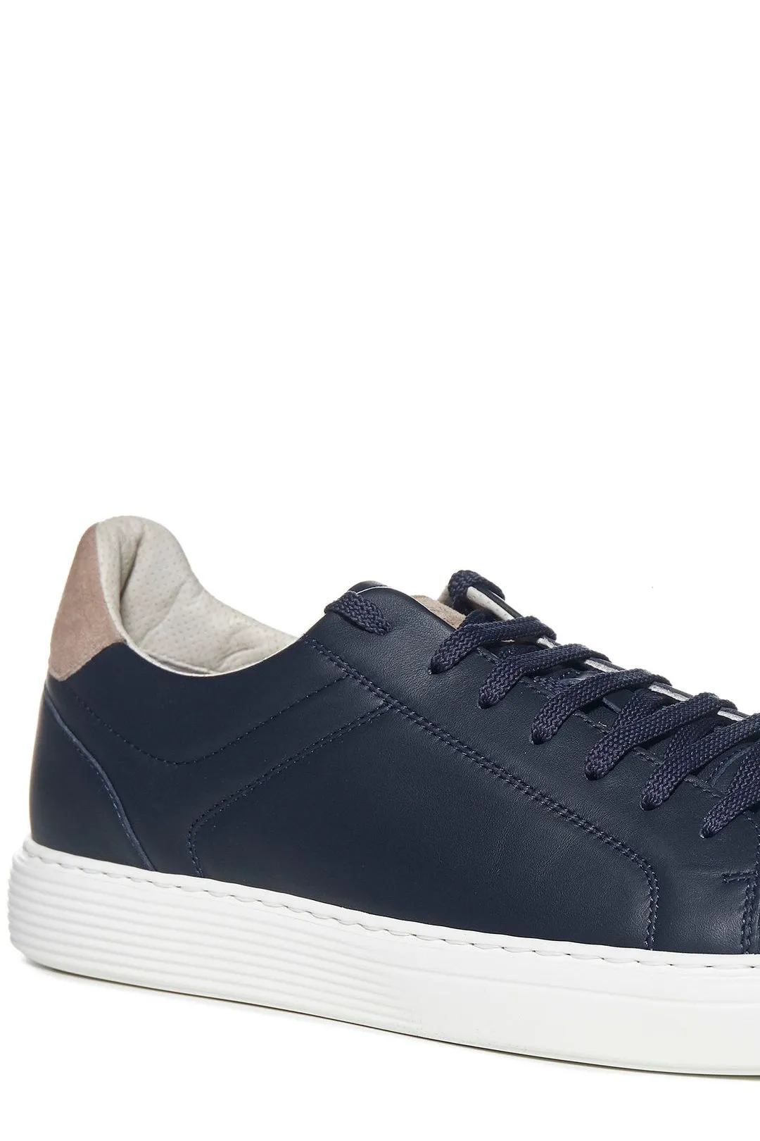 Brunello Cucinelli Logo Patch Low-Top Sneakers