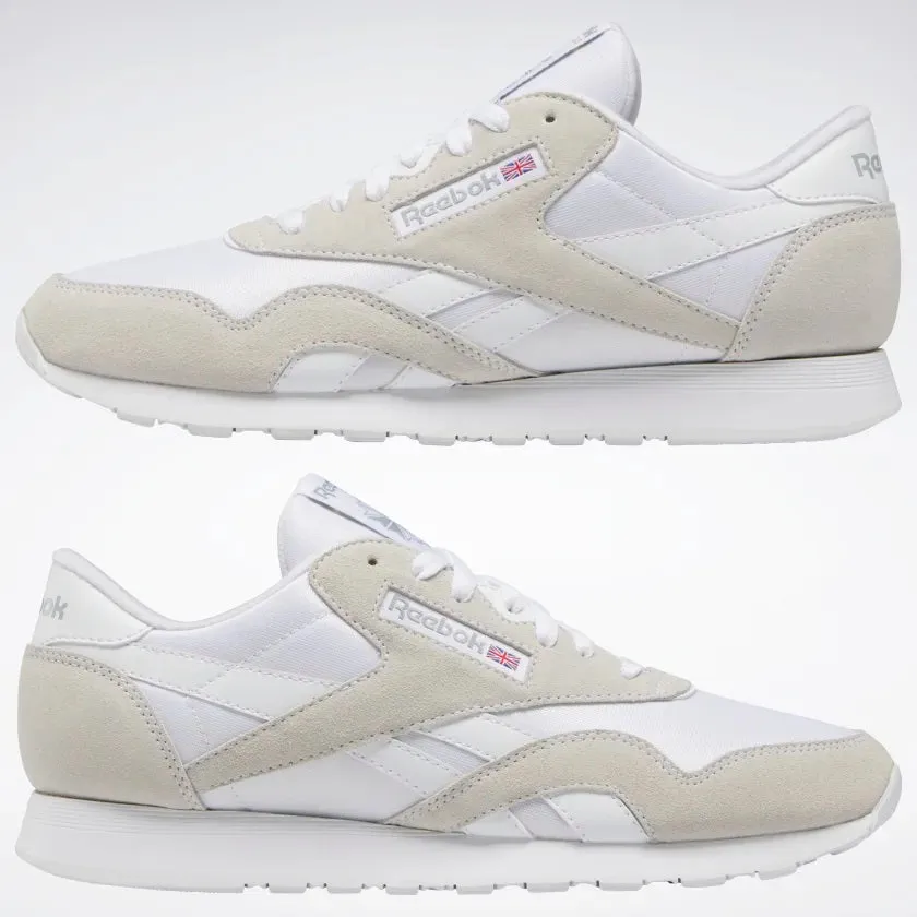 Classic Nylon Shoes White/White/White