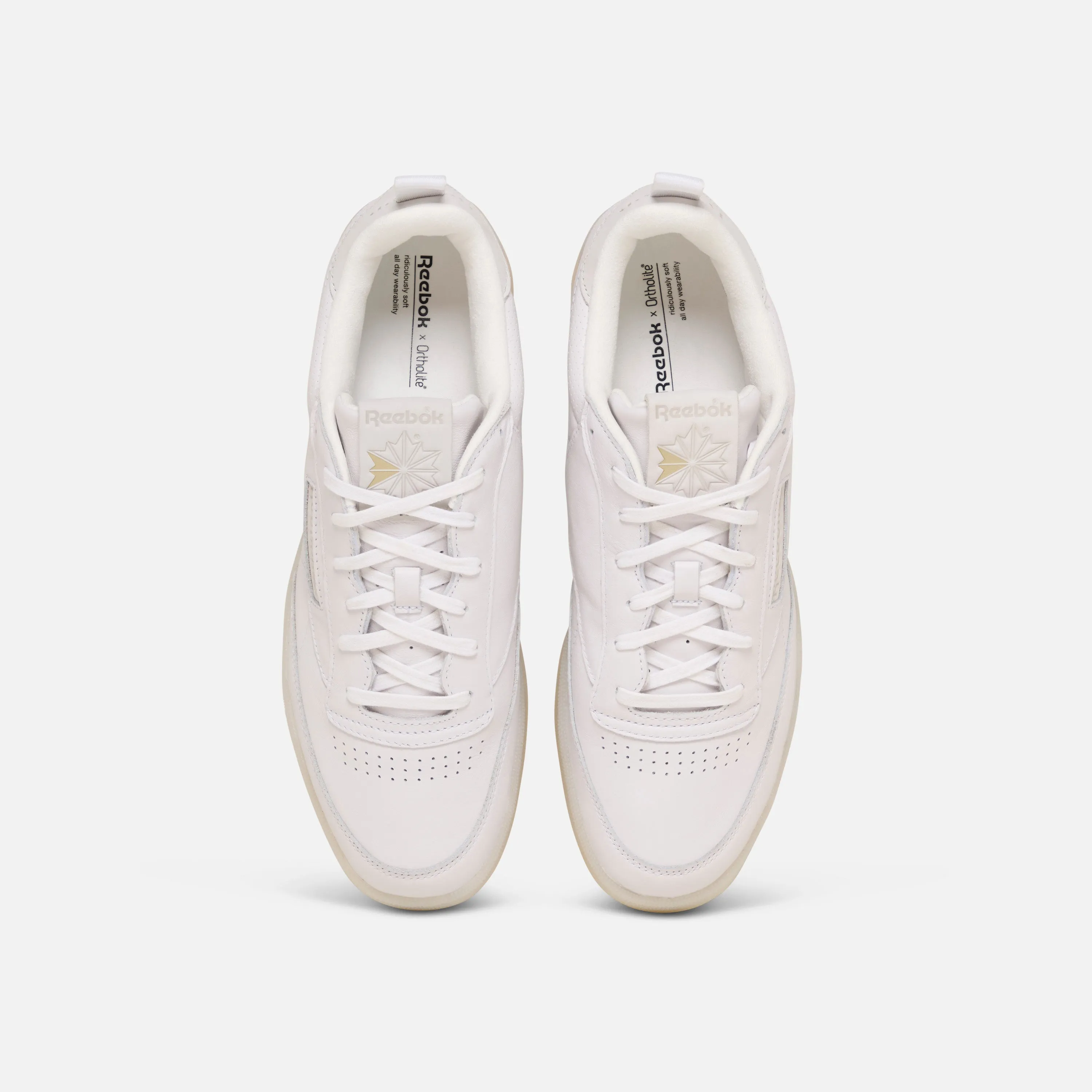 Club C 85 Pl White/Gold Met/Pure Grey
