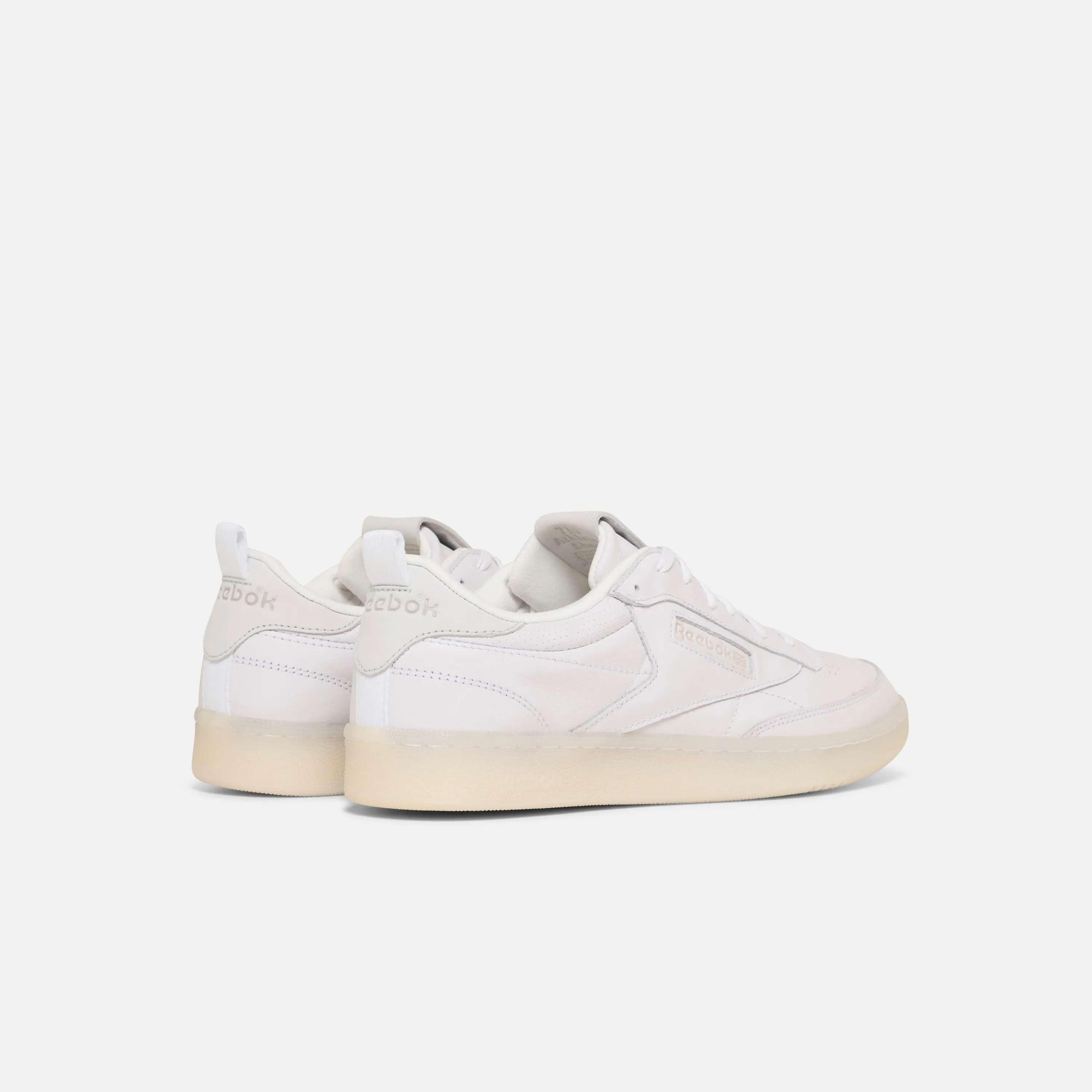 Club C 85 Pl White/Gold Met/Pure Grey