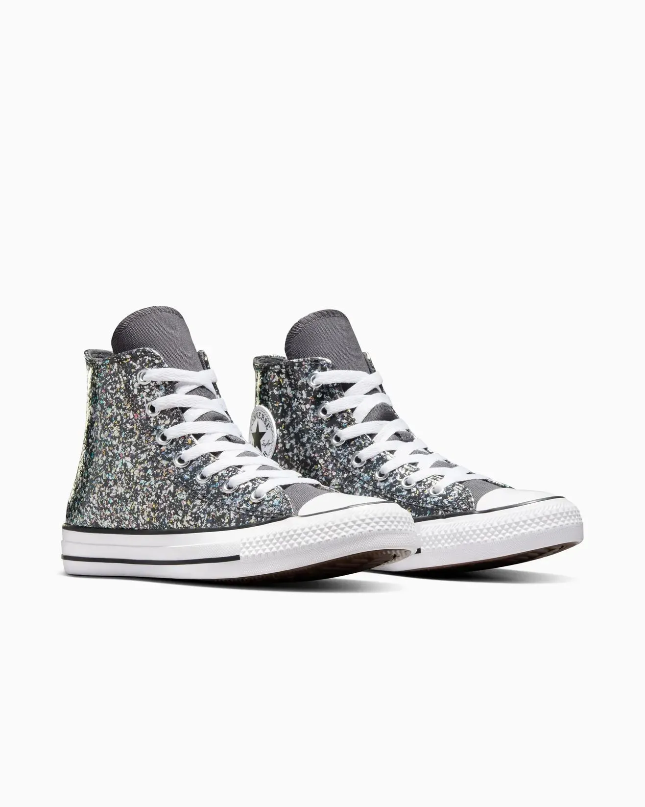 CONVERSE KID'S ALL-STAR GLITTER SHOES