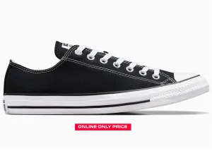 Converse Unisex Chuck Taylor Black Low