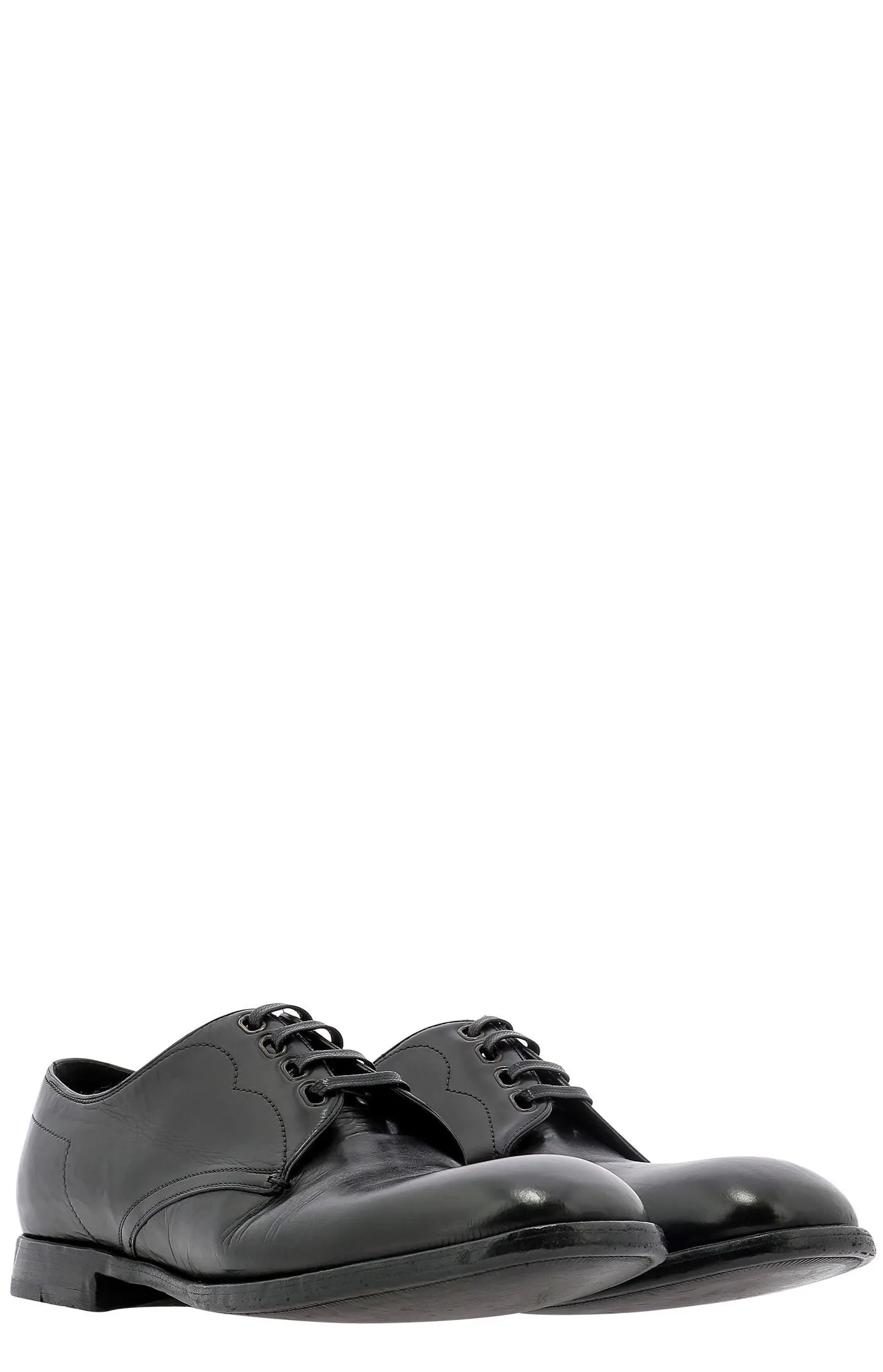 Dolce & Gabbana Dented Style Derby Shoes