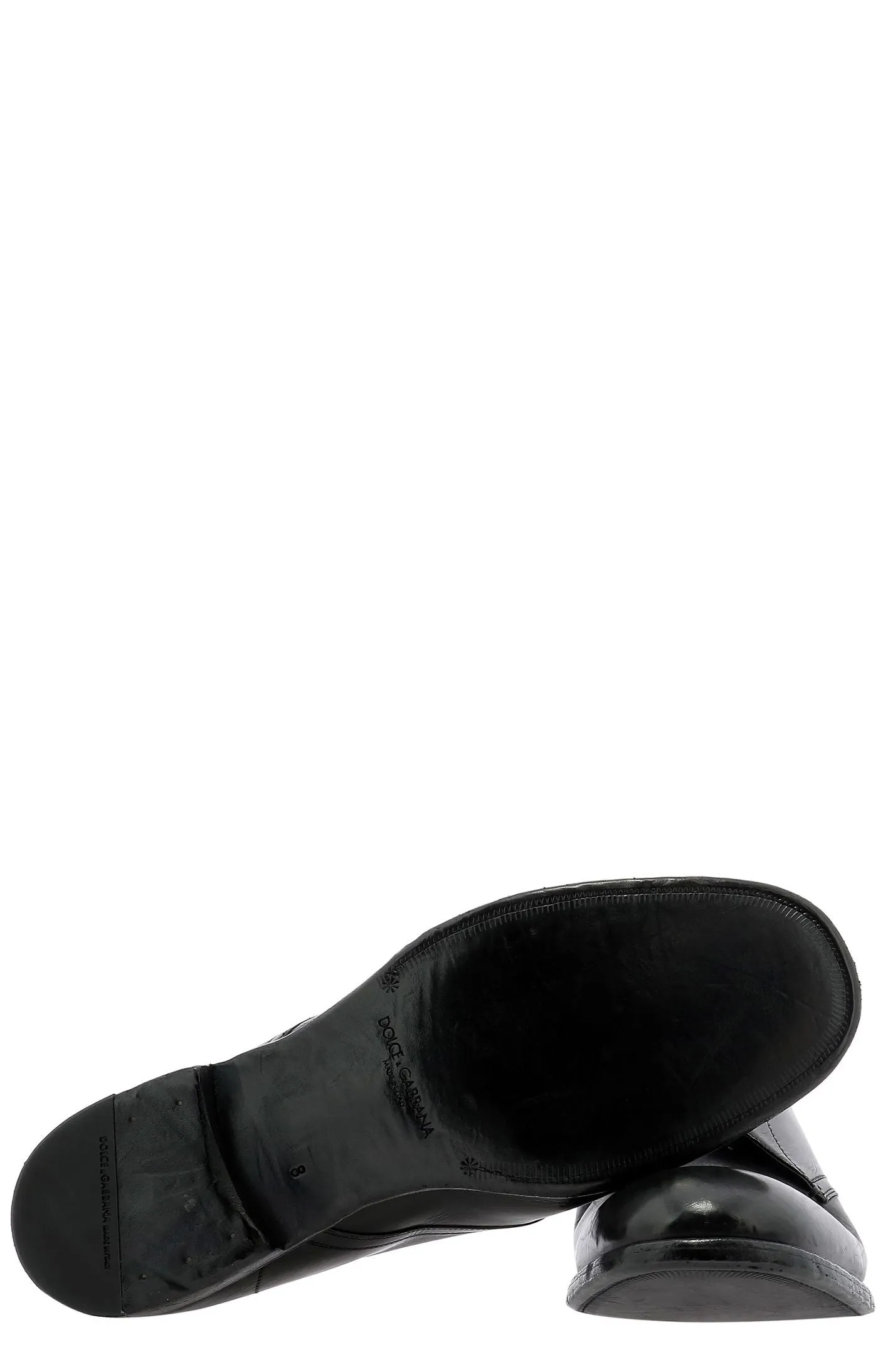 Dolce & Gabbana Dented Style Derby Shoes