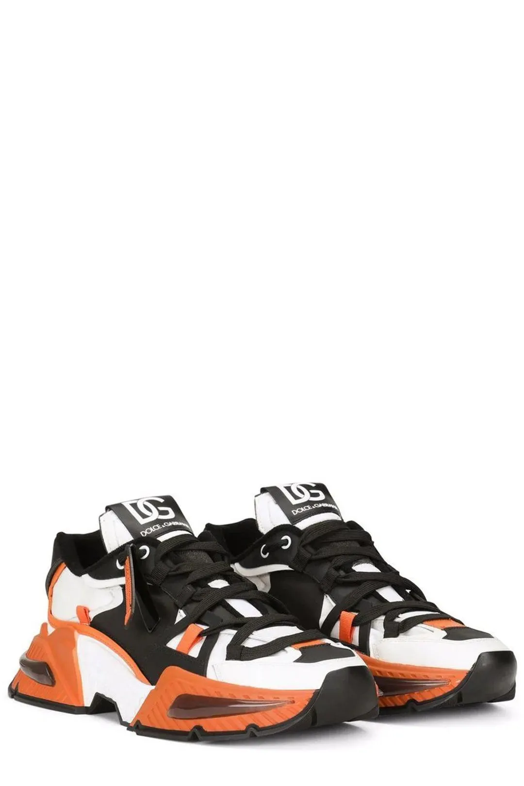 Dolce & Gabbana Panelled Lace-Up Sneakers