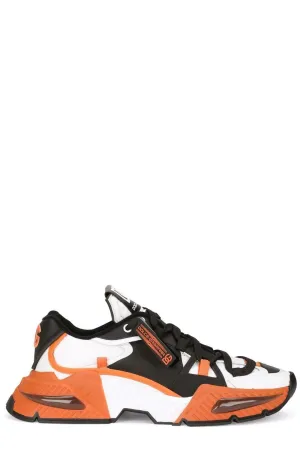 Dolce & Gabbana Panelled Lace-Up Sneakers