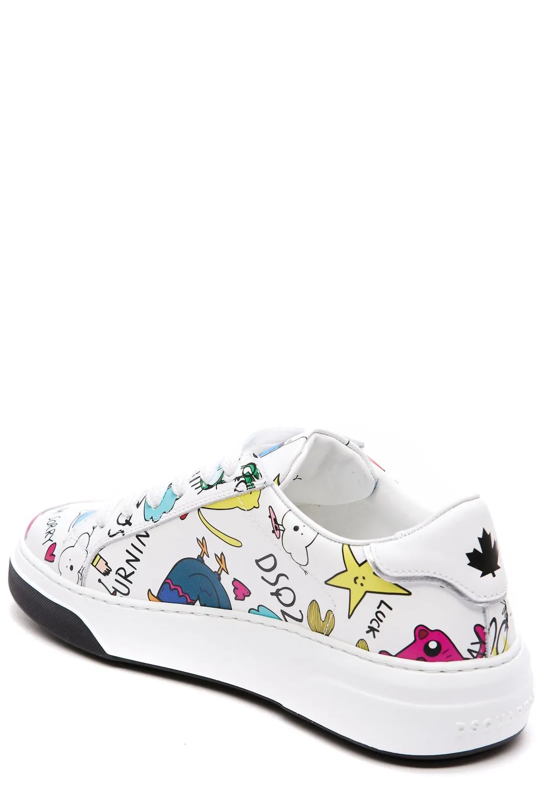 Dsquared2 Graphic Print Low-Top Sneakers