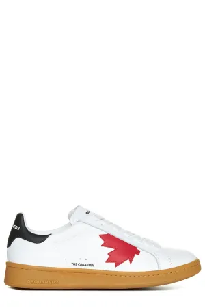 Dsquared2 Logo Embossed Low-Top Sneakers
