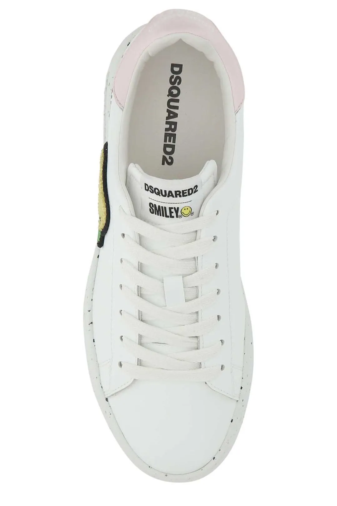 Dsquared2 Smiley Patch Lace-Up Sneakers