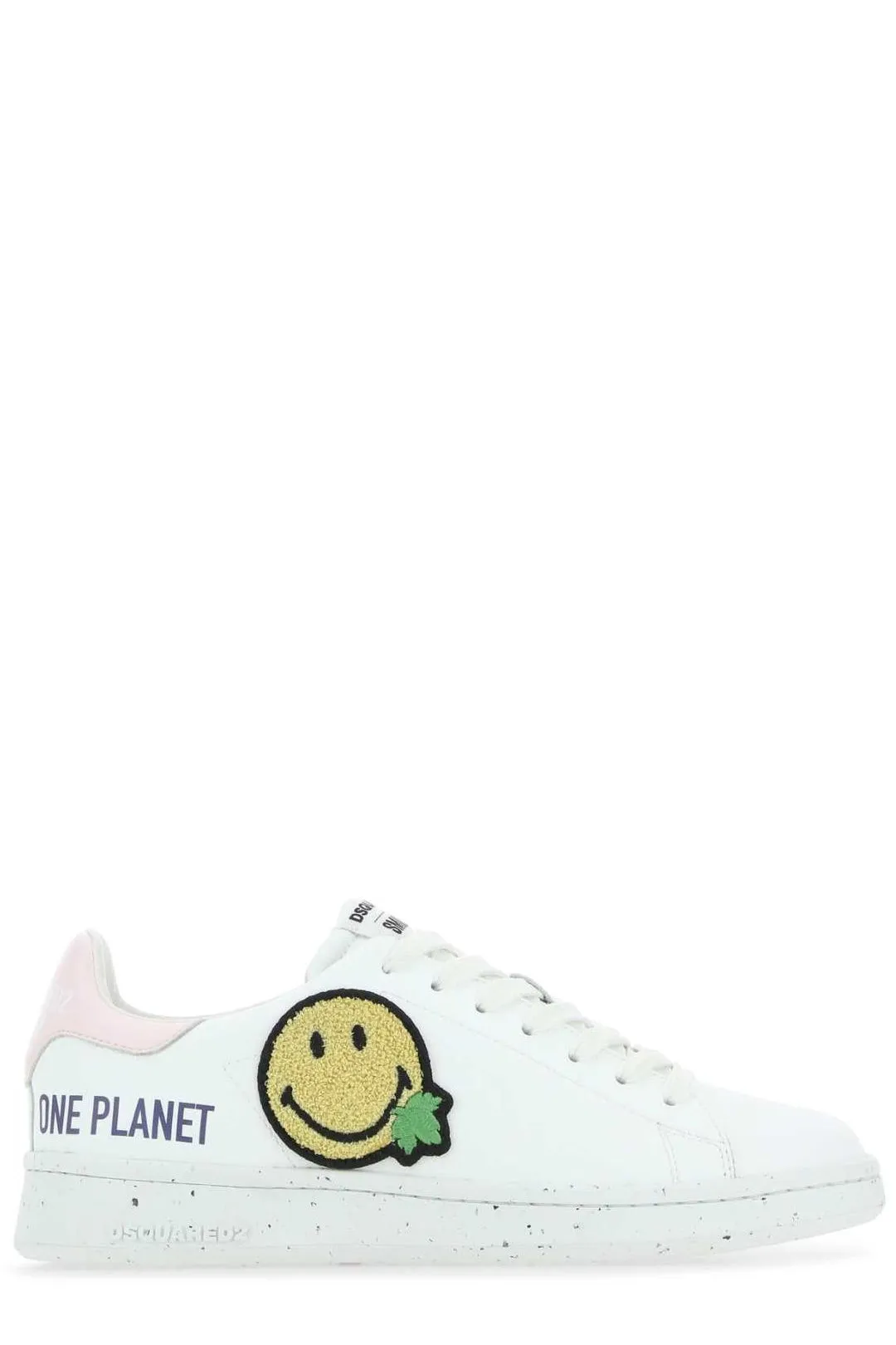 Dsquared2 Smiley Patch Lace-Up Sneakers