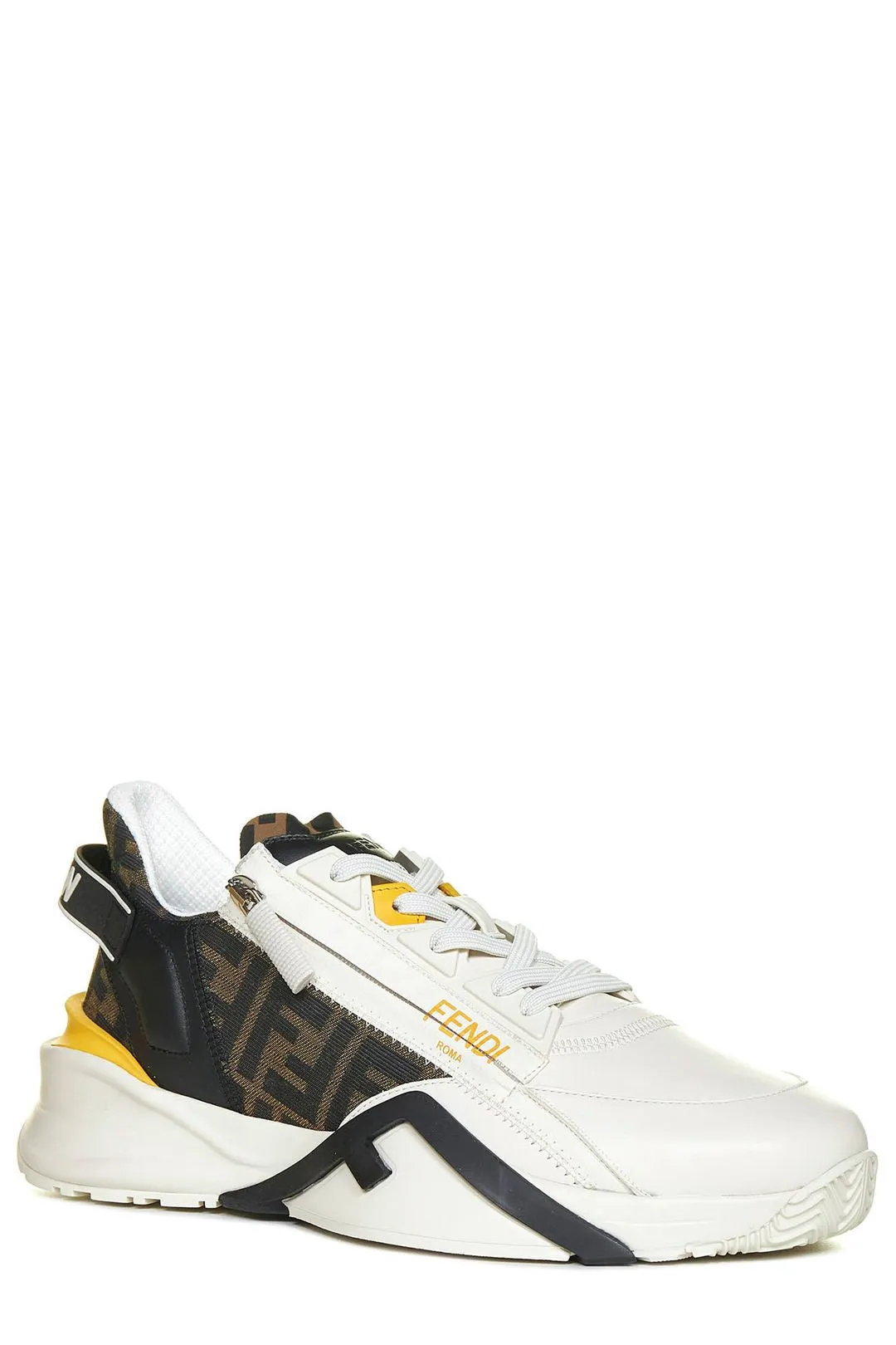 Fendi Flow Color-Block Low-Top Sneakers