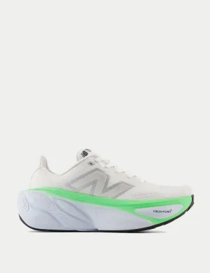 Fresh Foam X More v5 Shoes - White/Ice Blue/Electric Jade