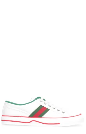 Gucci 1977 Web Stripe Low-Top Sneakers