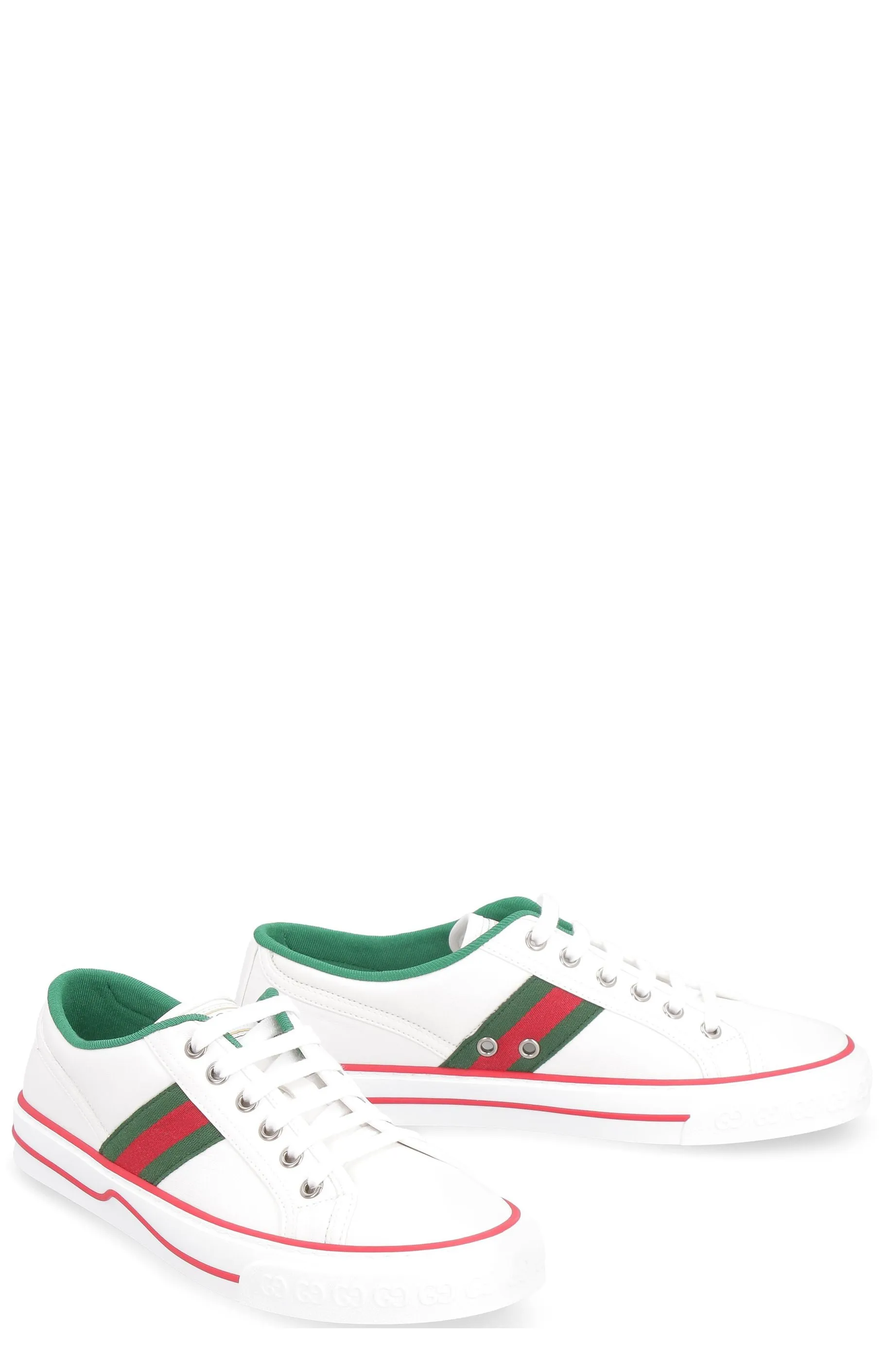 Gucci 1977 Web Stripe Low-Top Sneakers