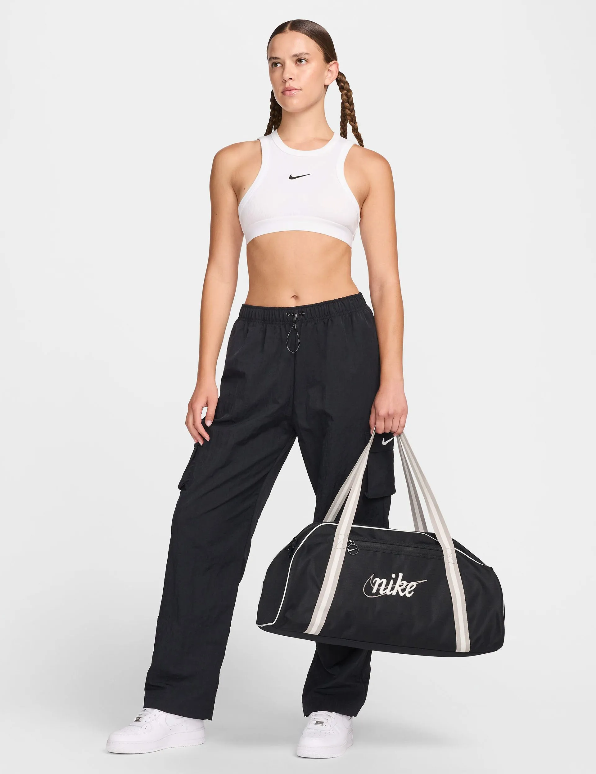Gym Club Training Bag - Black/College Grey/Summit White
