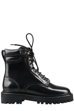 Isabel Marant Lace-Up Ankle Boots