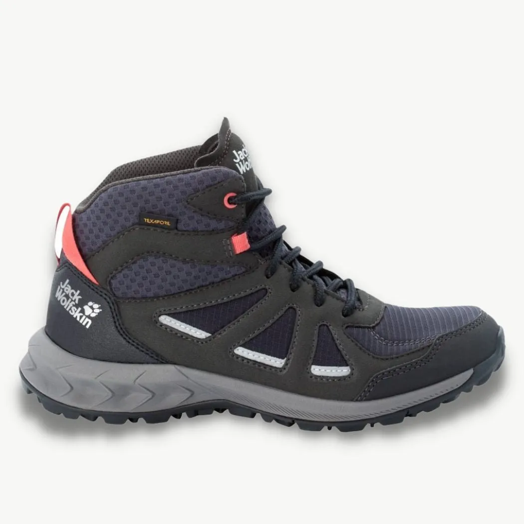 jack wolfskin Woodland 2 Texapore Mid Women's Hiking Shoes