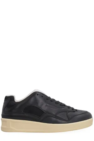 Jil Sander Logo-Embossed Detail Low-Top Sneakers