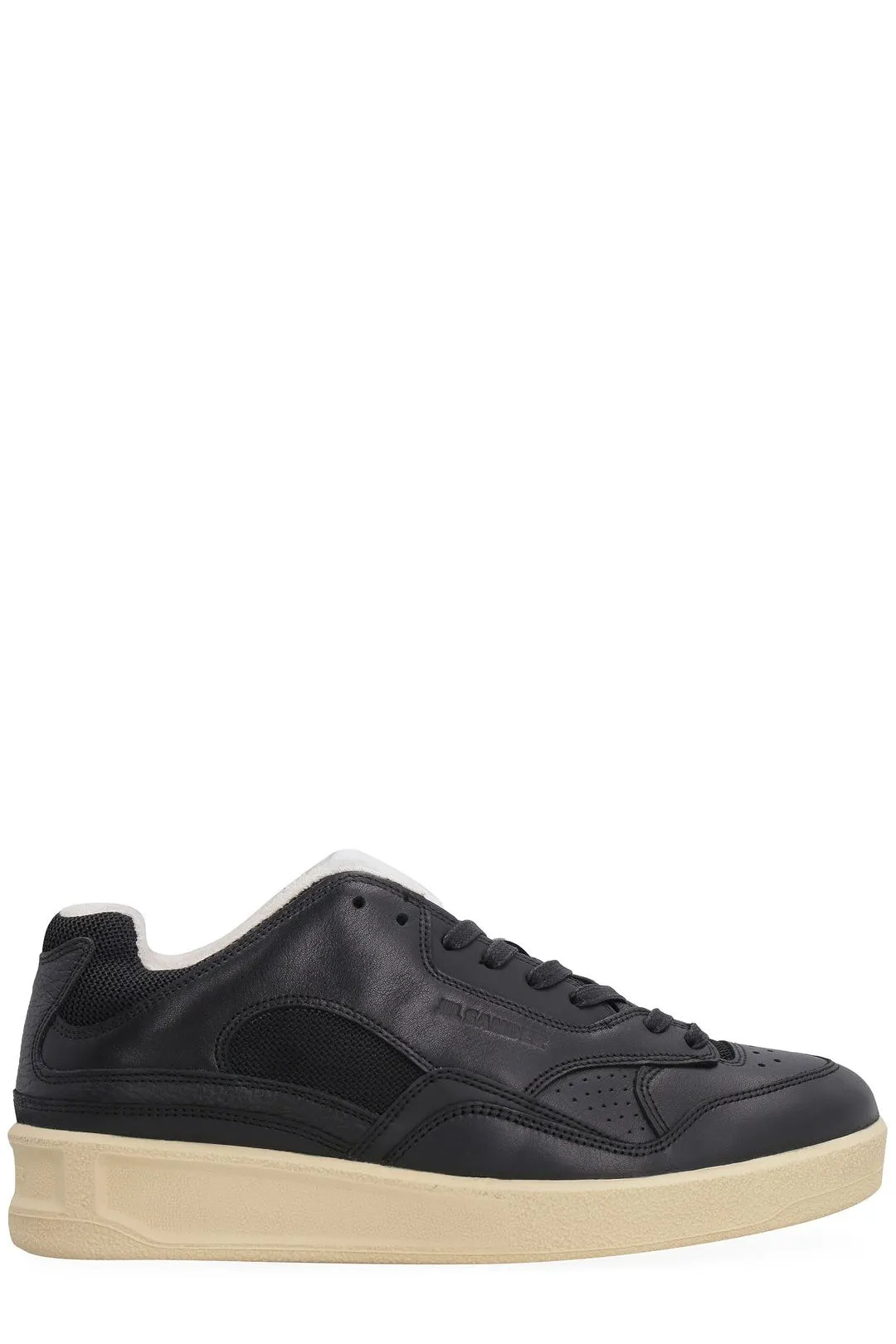 Jil Sander Logo-Embossed Detail Low-Top Sneakers