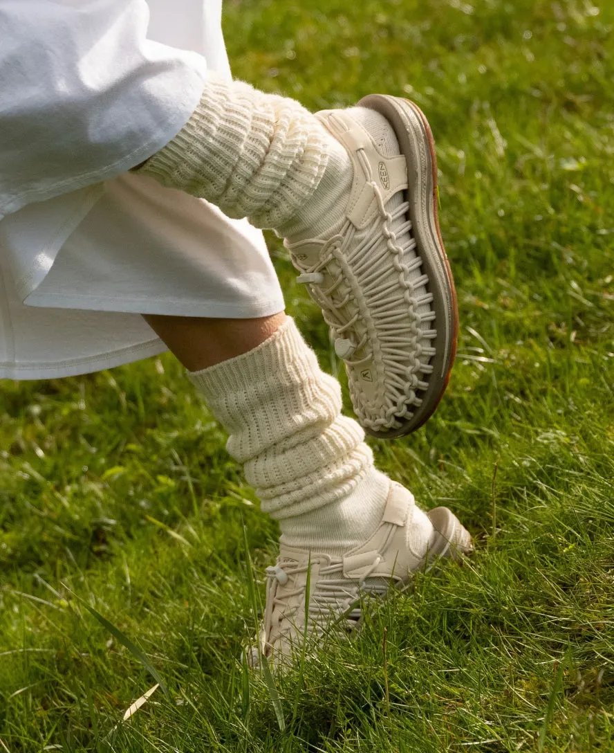 Keen White Uneek Sandals