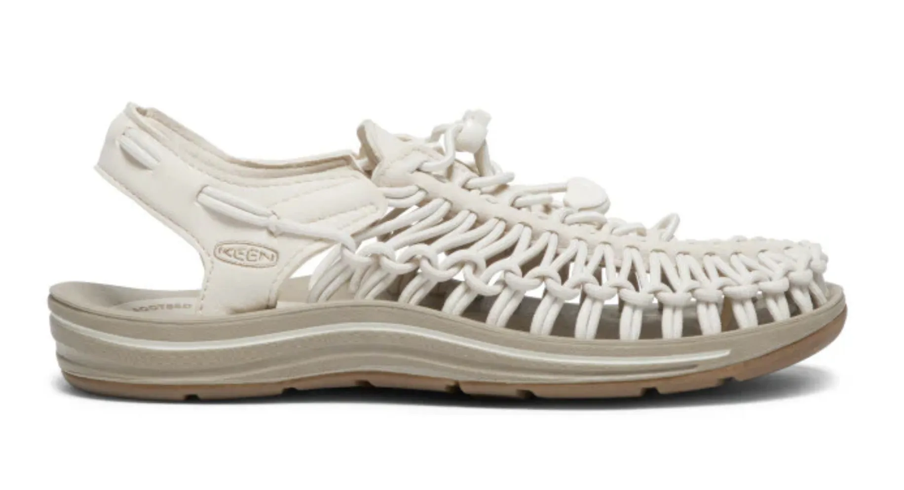 Keen White Uneek Sandals