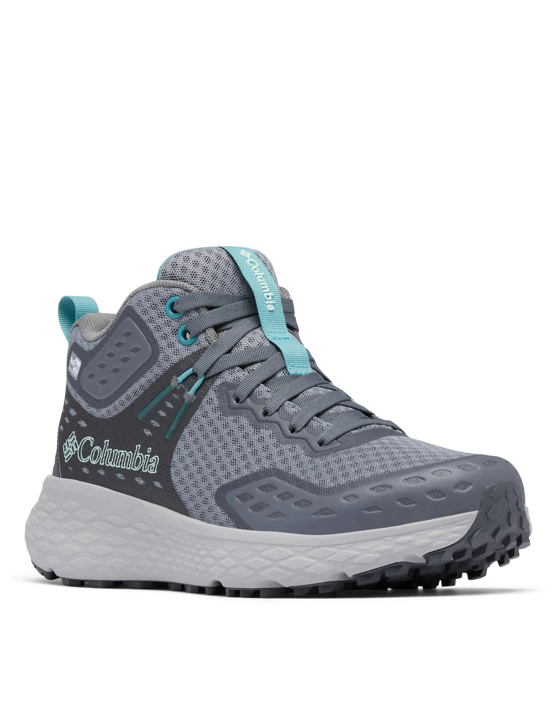 Konos TRS OutDry Mid Hiking Shoe - Ti Grey Steel/Teal