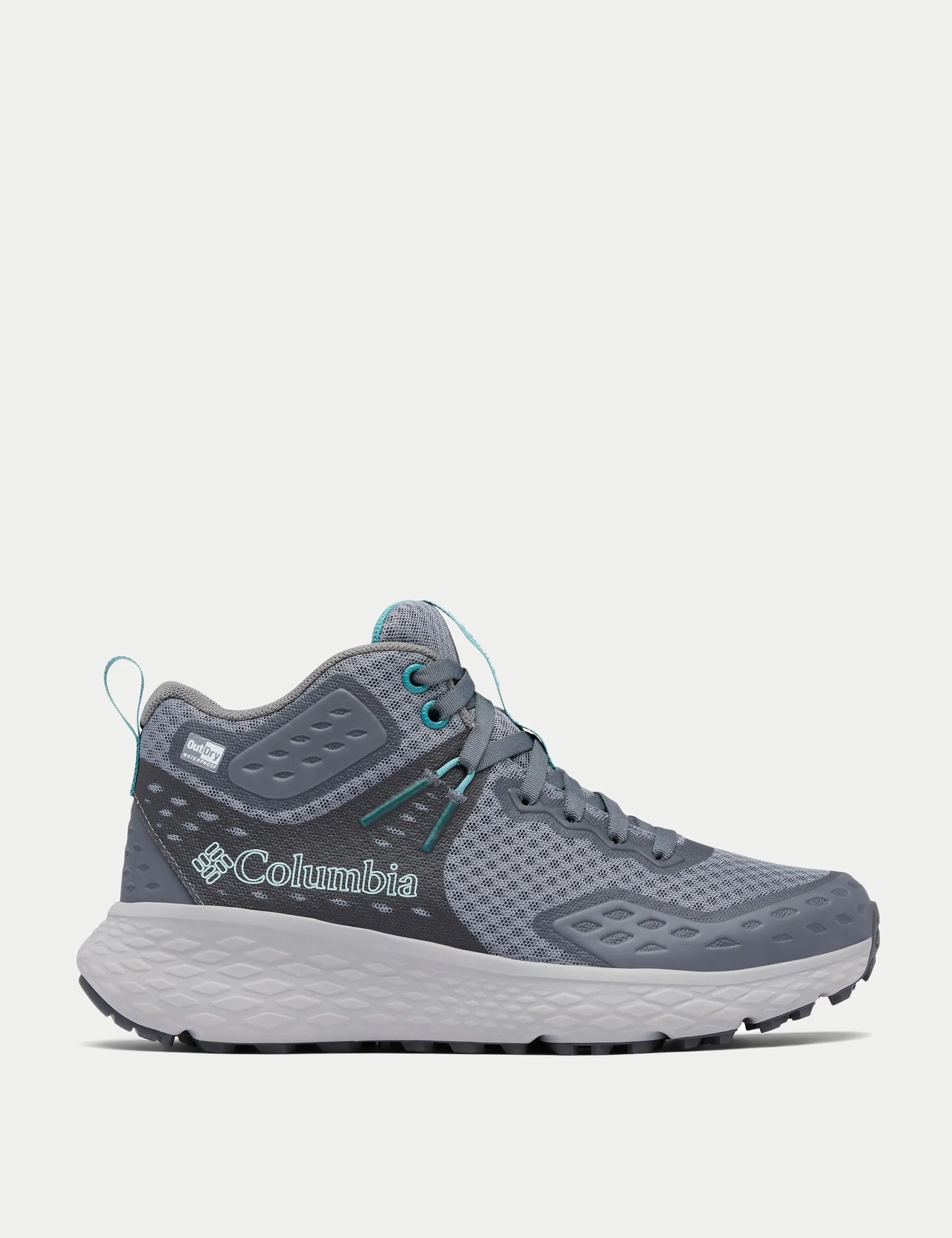 Konos TRS OutDry Mid Hiking Shoe - Ti Grey Steel/Teal