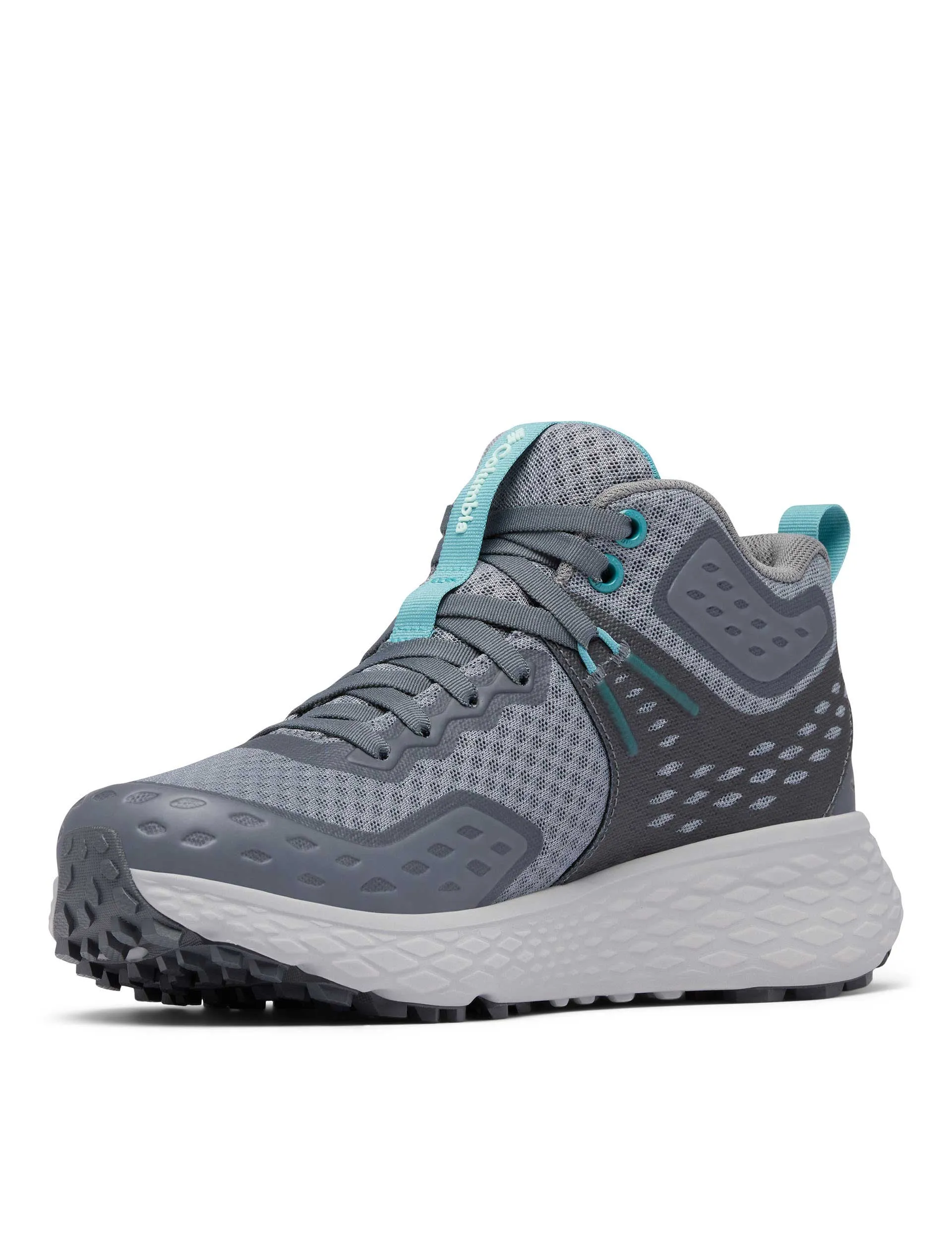Konos TRS OutDry Mid Hiking Shoe - Ti Grey Steel/Teal