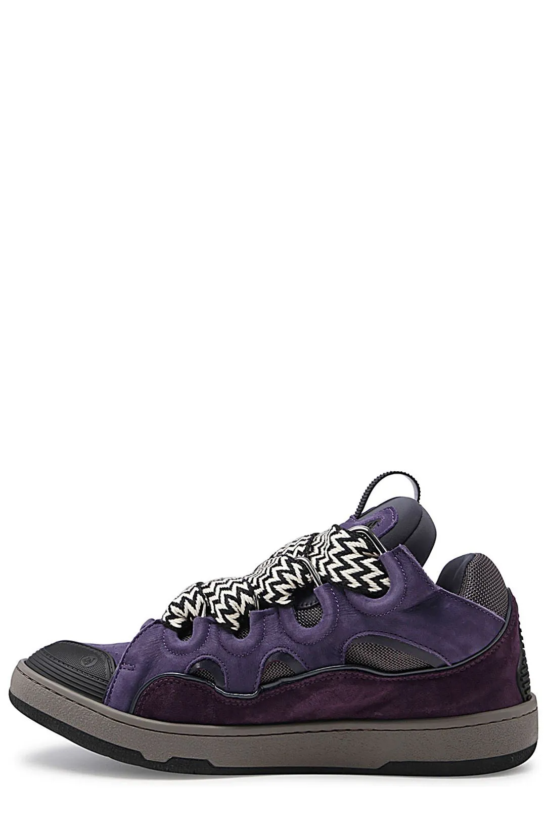 Lanvin Curb Lace-Up Sneakers