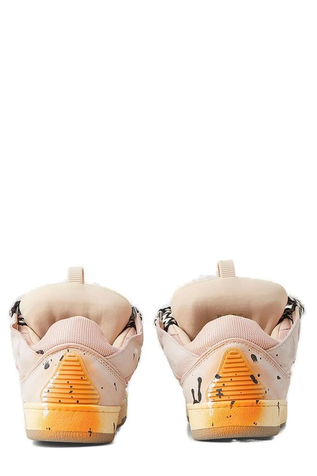 Lanvin Paint Splatter Low-Top Sneakers