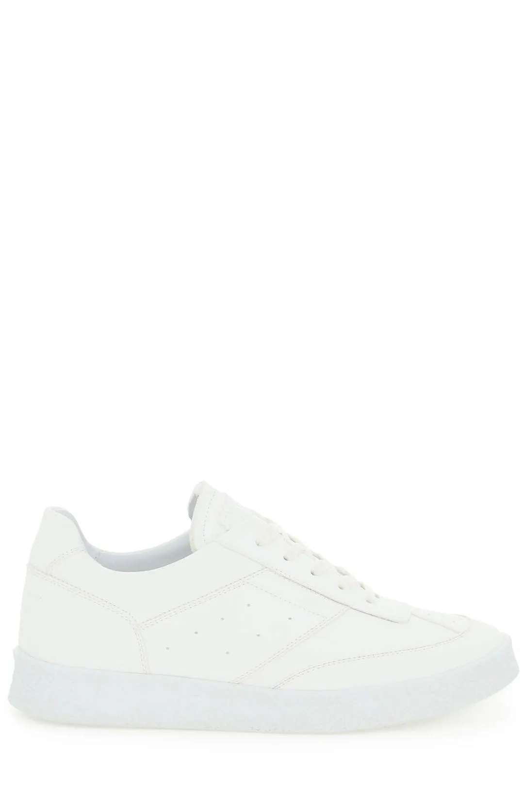 MM6 Maison Margiela Logo Embossed Low Top Sneakers