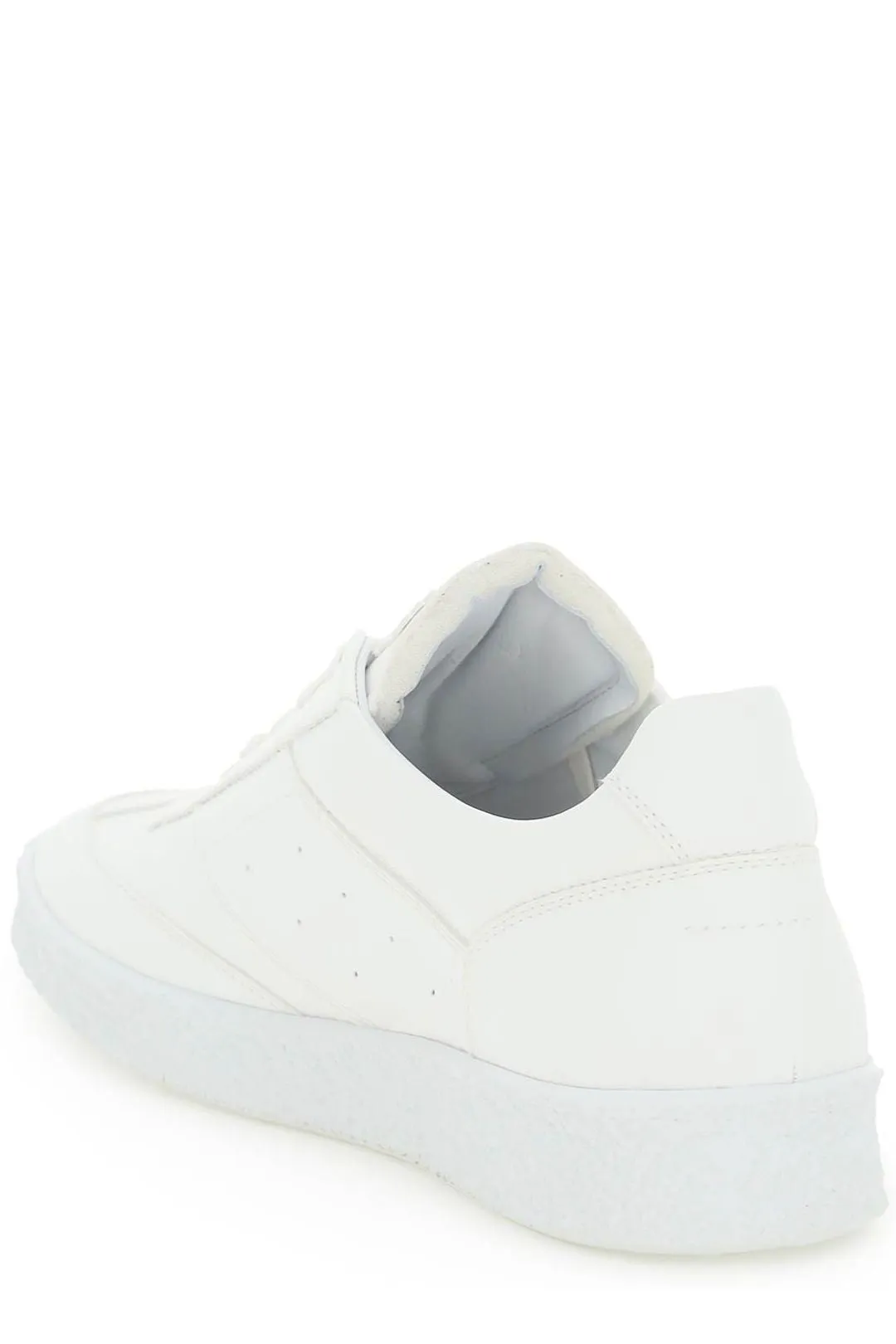 MM6 Maison Margiela Logo Embossed Low Top Sneakers