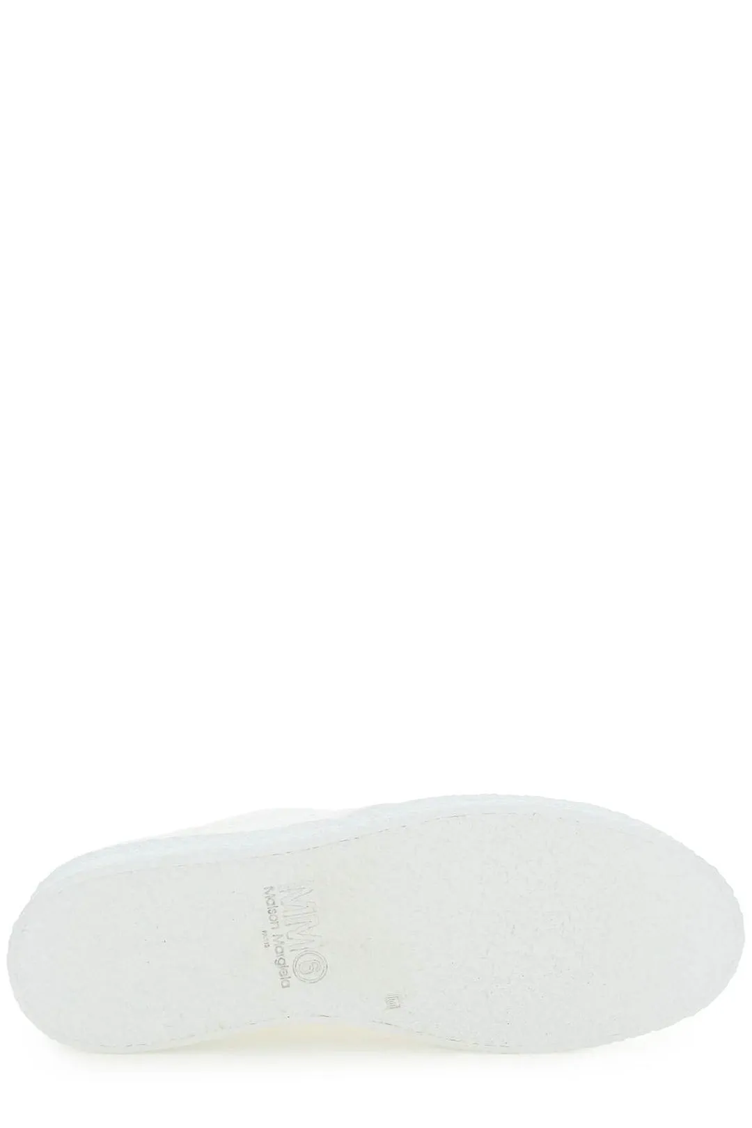 MM6 Maison Margiela Logo Embossed Low Top Sneakers
