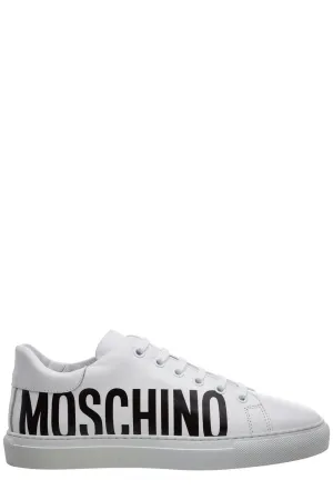 Moschino Logo Print Low-Top Sneakers