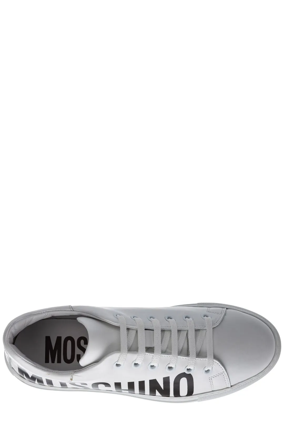 Moschino Logo Print Low-Top Sneakers