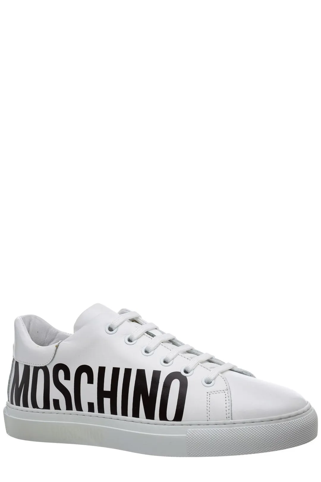 Moschino Logo Print Low-Top Sneakers