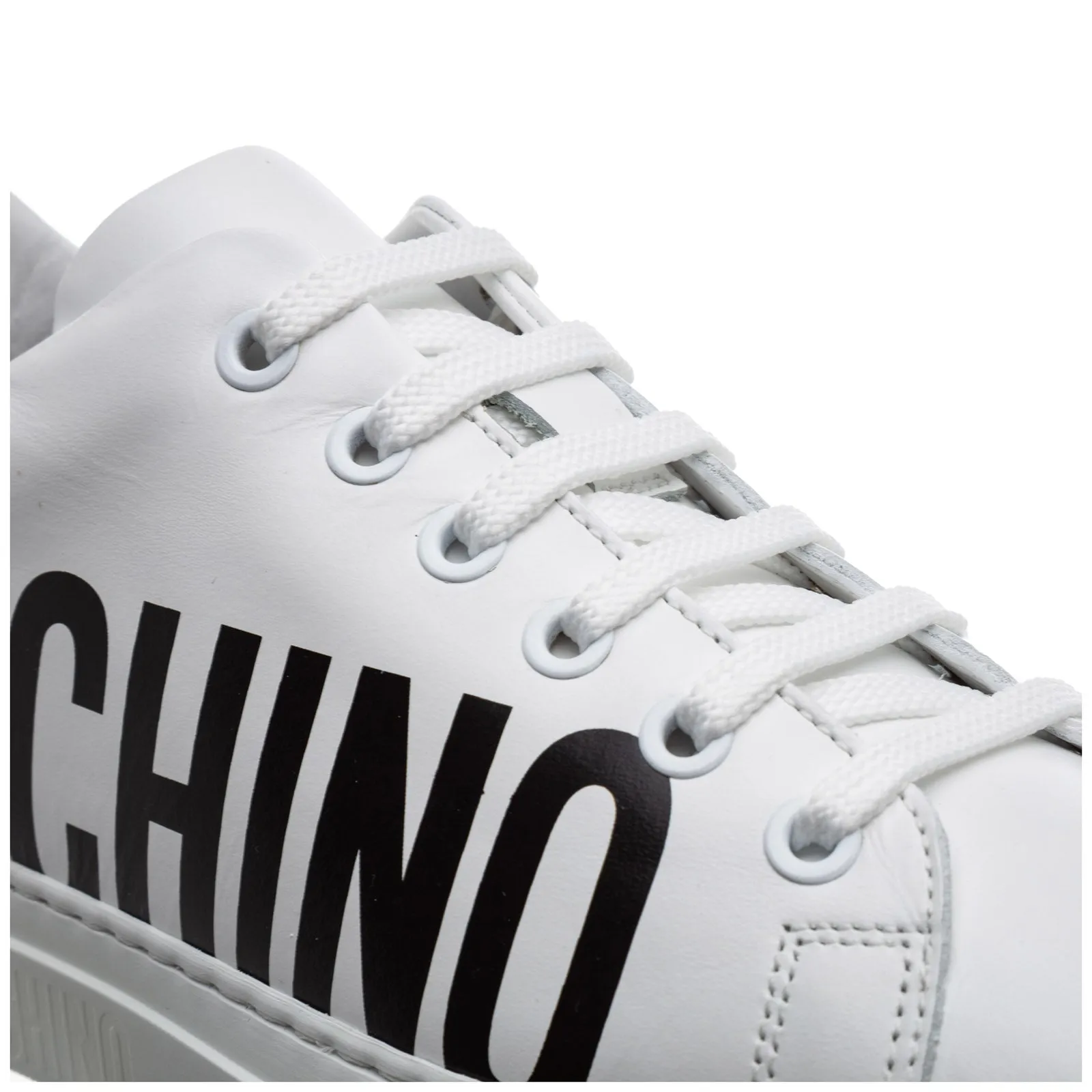 Moschino Logo Print Low-Top Sneakers
