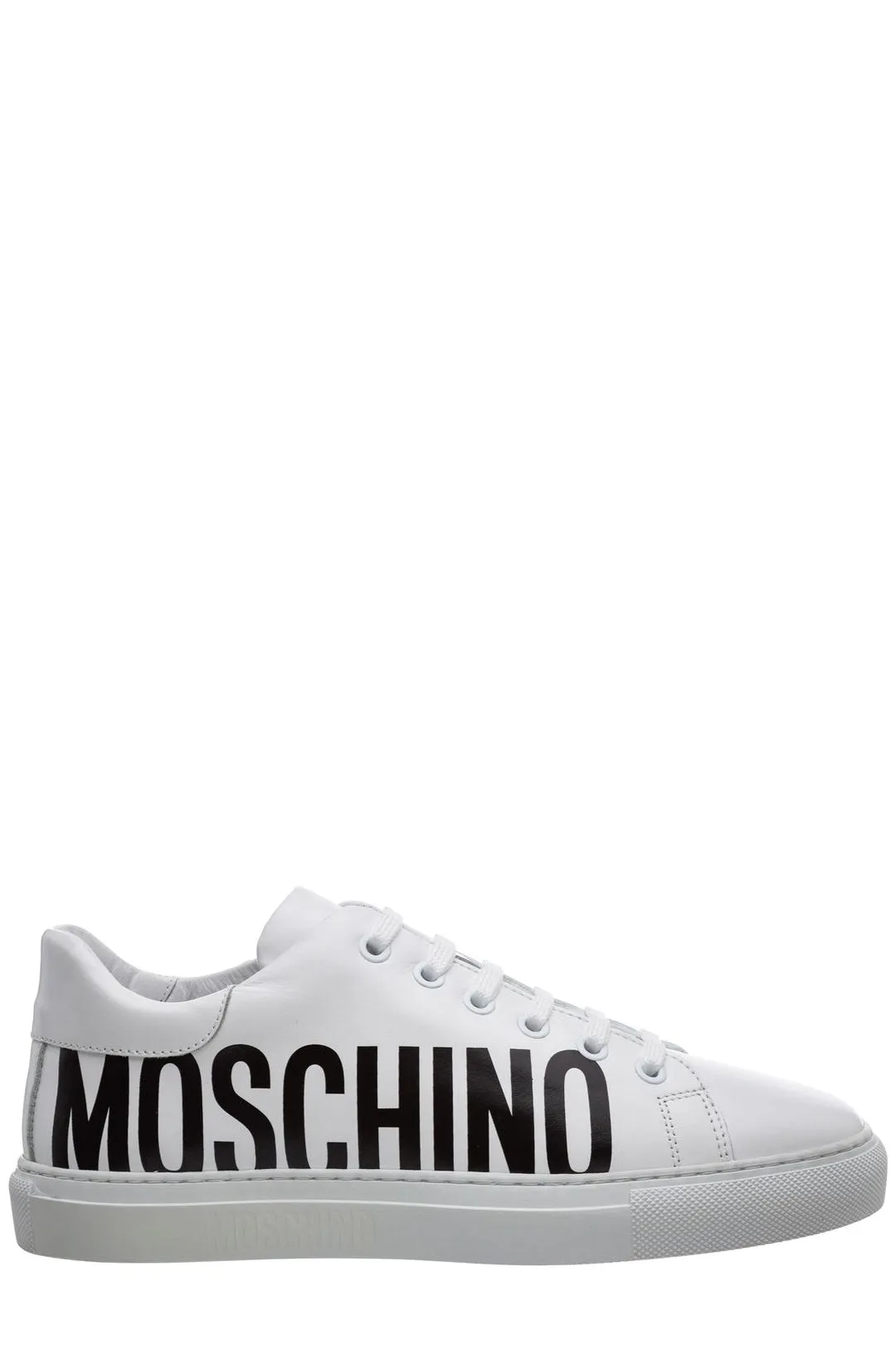 Moschino Logo Print Low-Top Sneakers