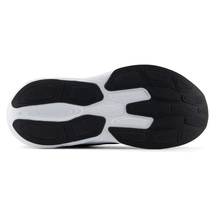 NEW BALANCE KID'S FRESH FOAM 625 BLACK/WHITE RUNNING SHOES