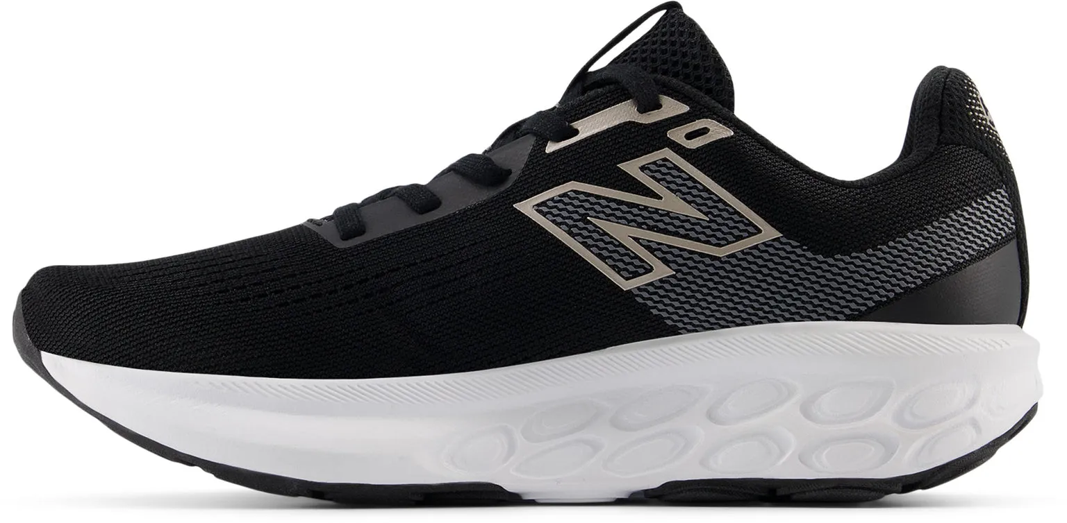 NEW BALANCE WOMEN'S 520 FRESH FOAM V9 BLACK/WHITE RUNNING SHOES