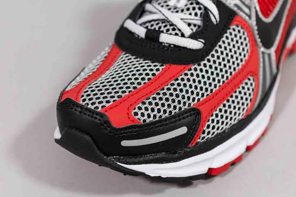 Nike Zoom Vomero 5 'Metallic Silver and University Red'